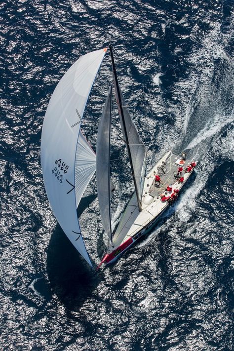 Photo Gallery: Day 2 Rolex Sydney Hobart Yacht Race - Rolex Sydney Hobart Yacht Race 2014 Sailboat Racing, Buy A Boat, Sailing Yachts, Yacht Racing, Sail Racing, Open Ocean, Sailing Trips, Sailing Vessel, Yacht Life