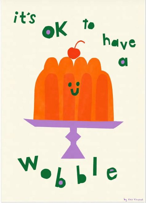 Cute Wall Prints, Vintage Graphic Art, Forest Hill London, Cute Art Prints, Quotes Artwork, Orange Jelly, Doodle Print, Motivational Art Prints, Positive Wall Art