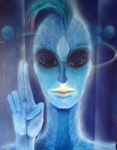 bytost Blue Avian #blueavian Blue Avian, Blue Avians, Woodpecker Illustration, Bird People, Moonlight Painting, Arte Alien, Alien Concept, Aliens And Ufos, Alien Concept Art