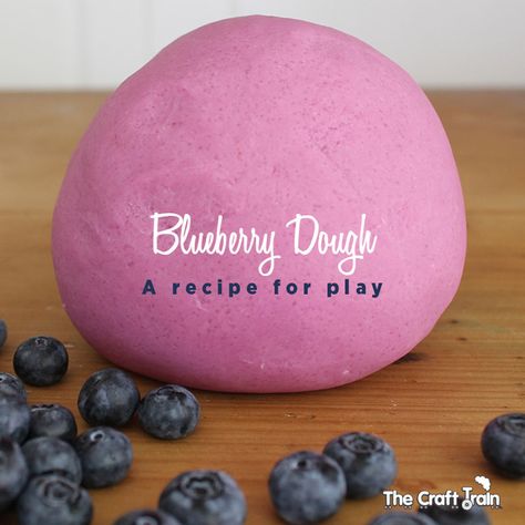 Blueberries For Sal, Beetroot Benefits, Art Recipes, Homemade Playdough Recipe, Blueberry Extract, Sensory Ideas, Playdough Recipe, Homemade Dough, Baby Shampoo