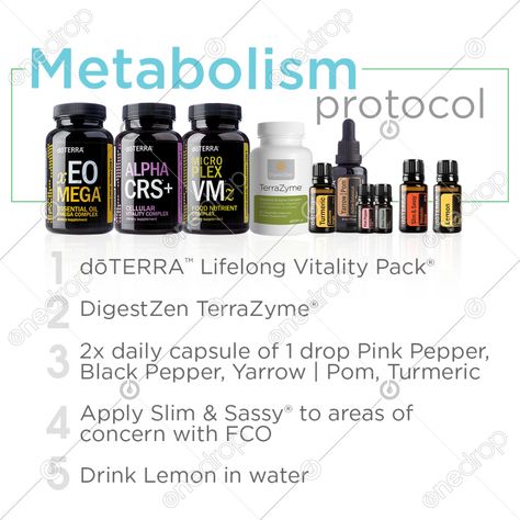 Metabolism protocol.US and CAN versions.See my Vitality and Energy protocols.Protocols Collection:https://bit.ly/3rP1NJ9Thank you for downloading my graphics.Please add your watermark.Hit the follow button above to see more.If you need an edit to this graphic, please add your email if you want a dir... #protocol #daily habits #Slim and Sassy #yarrow pom #metabolism #terrazyme #smart and sassy #weight loss #skinny jeans #jan #diet #metabolism protocol #oils for metabolism #wellnessadvocate #doter Yarrow Pom, Smart And Sassy, Slim And Sassy, Doterra Business, Doterra Wellness Advocate, Follow Button, Lemon Water, Doterra Essential Oils, Daily Habits