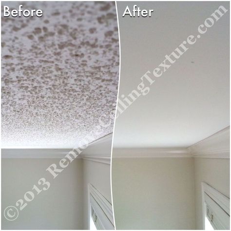 Drywalling Over Textured Ceilings vs. Ceiling Texture Removal Ceiling Texture Types, Removing Popcorn Ceiling, Smooth Ceiling, Drywall Ceiling, Ceiling Texture, Popcorn Ceiling, Pot Lights, Flipping Houses, Home Repairs