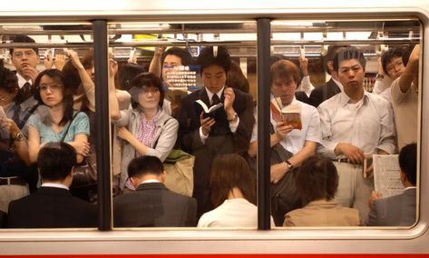 Beards And Tattoos, Tokyo Subway, Commuter Train, 2020 Olympics, Train Photography, Adventure Aesthetic, Japan Aesthetic, Rush Hour, Beards