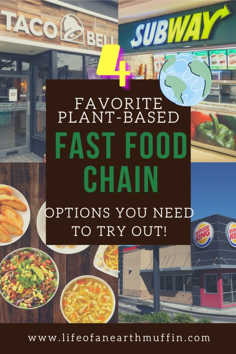 The Best Plant-Based Fast Food Options – My Favorite Quick & Easy Places to Eat Plant Based Restaurant Food, Vegetarian Fast Food Options, Plant Based Restaurant, Vegan Fast Food Options, Noodles And Company, Cheap Vegan, Fast Food Places, Vegan Fast Food, Vegetarian Fast Food