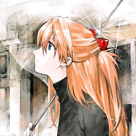 Asuka Langley, Genesis Evangelion, Neon Genesis, Neon Genesis Evangelion, A Drawing, The Sky, Red Hair, A Girl, Neon