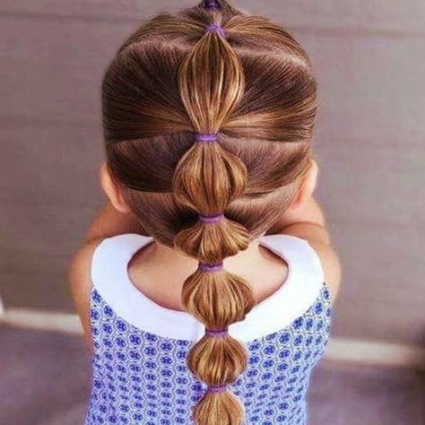 Hairstyle Volleyball, Easy Toddler Hairstyles, Easy Girl, Easy Little Girl Hairstyles, Braided Prom Hair, Hairstyles Videos, Toddler Hairstyles Girl, Hairstyles Volleyball, Crazy Hair Day At School