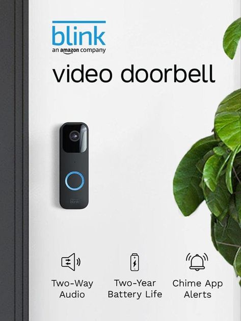 Blink Home Security, Blink Doorbell, Doorbell Chime, Camera Security, Affiliate Products, Home Security Tips, Video Motion, Smart Doorbell, Smart Video