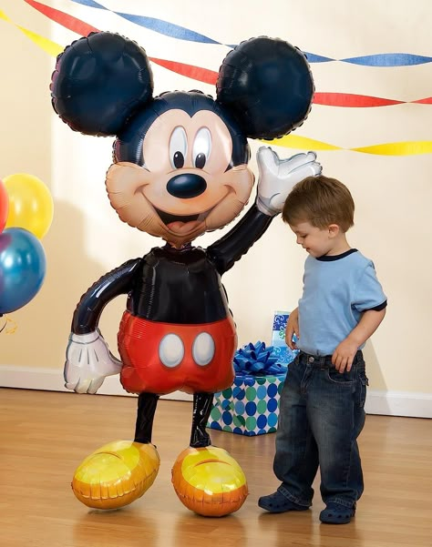 PRICES MAY VARY. Title: USLEH Mouse Airwalker 46" Inch Jumbo Foil Mylar Birthday Balloon…. Product Type: Categories > Party Supplies > Decorations > Balloons Γενέθλια Mickey Mouse, Mickey Mouse Bday, Mickey Mouse Balloons, Mickey Mouse Clubhouse Birthday Party, Mickey Mouse Clubhouse Party, Mickey Mouse 1st Birthday, Mickey Birthday Party, Mickey Mouse Clubhouse Birthday, Mickey Balloons