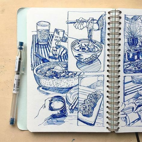 Sketchbook Art Journal, Art Diary, Sketchbook Pages, A Notebook, Arte Sketchbook, Arte Inspo, Sketchbook Inspiration, 영감을 주는 캐릭터, Pen Art