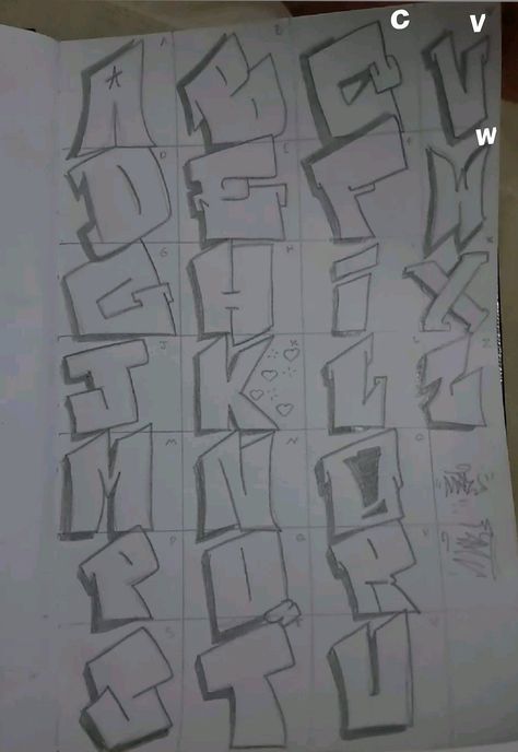 #graffiti #graff #art #foryoupage Graffiti Lettering Shadow, How To Draw Graffiti Letters, Street Art Graffiti Letters, Block Letter Graffiti, Things To Graffiti, Graphite Alphabet, I Graffiti Letter, Graffiti Art Letters Alphabet, Graffiti Artstyle