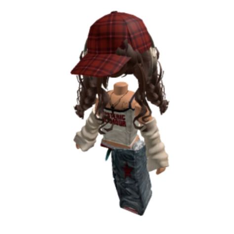 Red Y2k Roblox Avatar, Cute Grunge Roblox Avatars, Y2k Grunge Roblox Avatars, Y2k Avatar Roblox Girl, Roblox Aesthetic Avatars Girl, Cute Roblox Girl Avatars, Y2k Roblox Fits, Roblox Outfit Ideas Girl, Roblox Grunge Avatars