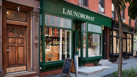 At Laundromat Paris’ Fulgurances Creates a Stage for NYC’s Young Chefs – Robb Report Cement Walls, Town Names, Steel Canopy, Custom Built Ins, Interior Design Business, Tin Ceiling, Tasting Menu, In Season Produce, French Food