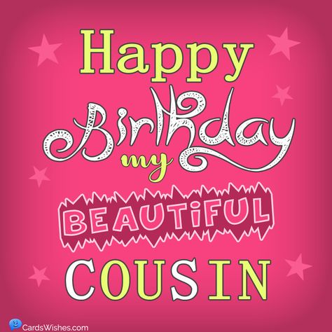 100+ Happy Birthday Wishes for Cousin 11 Birthday Cousin Female, Cousin Happy Birthday, Happy Birthday Cousin Female, Happy Bday Wishes, Birthday Cousin, Funny Birthday Message, Cake Gif, Happy Birthday Cousin, 100 Birthday