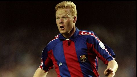 Ronald Koeman refuses to commit future to Netherlands job amid Barcelona links Johan Neeskens, Frank Rijkaard, Ronald Koeman, Barcelona Futbol Club, Ronaldo Videos, Team Coaching, Man United, Lionel Messi, Fc Barcelona