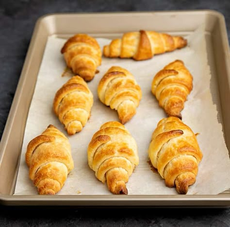 Gluten Free Croissants, Gluten Free Crescent Rolls, Gluten Free Croissant, Croissants Recipe, Gluten Free Bread Recipes, Gluten Free Puff Pastry, Gluten Free Pastry, Gf Food, Gluten Free Sourdough