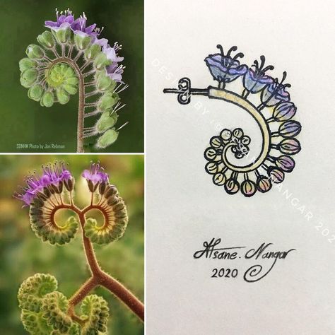 3d Design Jewellery, Flower Inspired Jewellery, Jewelry Design Sketch, Jewellery Motifs, Nature Jewellery, Accessories Design Sketch, Jewelry Mood Board, Jewelry Sketch, Jewel Drawing