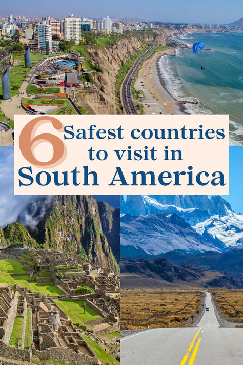 Dreaming of traveling to South America, but not sure where to go? Here is our guide to the safest countries in South America, where to go, what to there, and why they are safer than many other destinations and safer than the USA.
Be ready for incredible destinations with rich culture, stunning nature, and safety. South America Bucket List, South America Aesthetic, Travel Central America, South America Trip, Countries In South America, South America Travel Destinations, Visit Brazil, Cultural Travel, Chile Travel