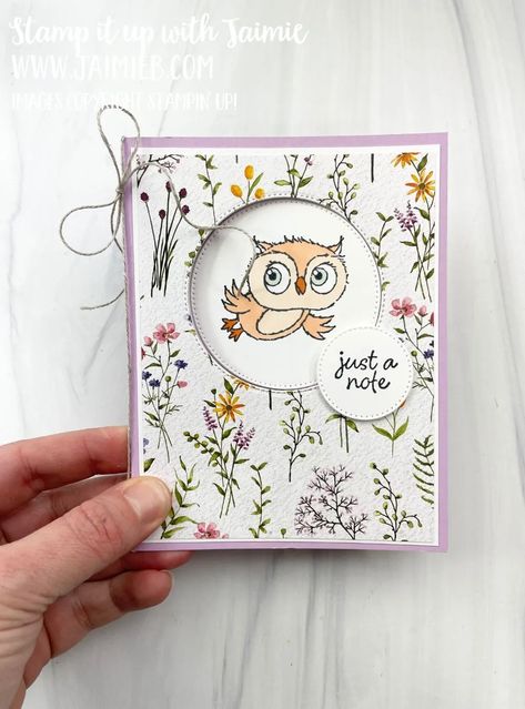 All That You Are Stampin Up Cards, Cards With Owls On Them, Stampinup Owl Cards, Stampin Up 2022 2023 Cards, Owl Cards Handmade, Stampinup Adorable Owls, Stamping Up Adorable Owls, Su Adorable Owls, Su Adorable Owls Cards