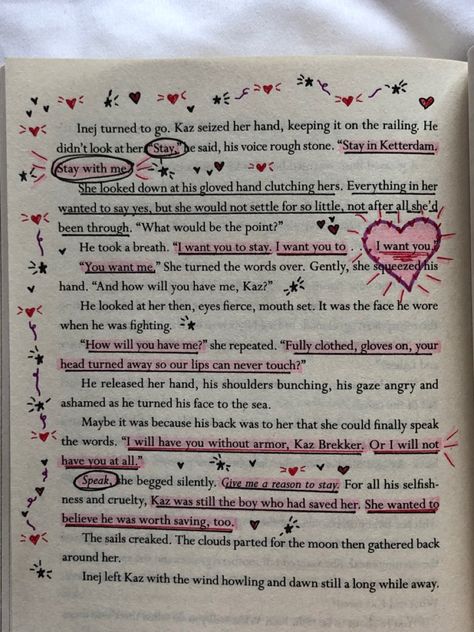 Circe Book Annotations, Six Of Crows Aesthetic Quotes, Shadow And Bone Annotation, Six Of Crows Annotation, Kaz Inej, Annotation Ideas, Book Annotation Tips, Book Annotating, Annotated Books