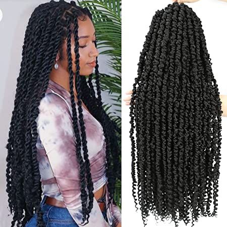 Hair For Butterfly Locs, Long Crochet Hair, Water Wave Crochet Braids, Senegalese Twist Crochet Hair, Passion Twist Crochet, Hair Extension Lengths, Passion Twist Hair, Water Wave Crochet, Bohemian Locs