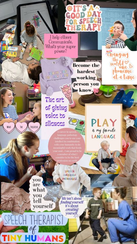 Speech And Language Pathologist, Slp Vision Board, Speech And Language Therapist, Slp Motivation, Speech Therapist Aesthetic, Speech Therapy Aesthetic, Speech Language Pathology Aesthetic, Speech Pathology Aesthetic, Slp Quotes