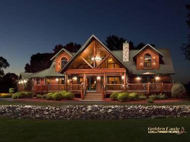 Log Cabin Homes Exterior, Log Home Flooring, Log Homes Exterior, Log Home Interior, Log And Timber Homes, Log Home Living, Timber Homes, Log Home Floor Plans, Log Home Plans