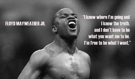 StrengthFellas x DailyMotivation.  http://ift.tt/1fwm94K x DailyMotivation. Floyd Mayweather Quotes, Mayweather Quotes, Athletes Quotes, Money Mayweather, I Know The Truth, Athlete Quotes, Quotes Inspiring, Floyd Mayweather, Work Motivation