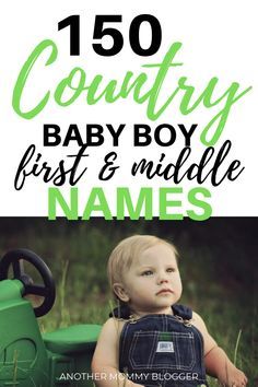 150 Country Baby Boy First And Middle Names You’re Going To Love. Choose the best baby boy names from this list with first and middle names with their meanings. #babynames #babyboy Country Baby Boy Names, Baby Boy Middle Names, Best Baby Boy Names, Rustic Boy Names, Country Boy Names, First And Middle Names, Cool Baby Boy Names, Country Baby Names