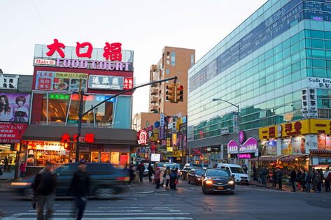 Flushing New York, Storefront Signage, Flushing Queens, New York City Vacation, Queens Nyc, Queens Ny, Queens New York, I Love Ny, Eat And Drink