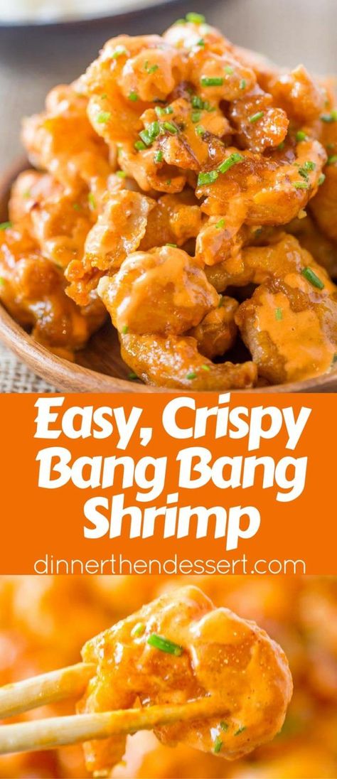 Bang Bang Shrimp from the Bonefish Grill is crispy, creamy, sweet and spicy with just a few ingredients and tastes just like the most popular appetizer on the menu. Bonefish Grill Bang Bang Shrimp, Bonefish Grill, Bang Bang Shrimp, Popular Appetizers, Seafood Appetizers, Shrimp Dishes, Seafood Dinner, On The Menu, Seafood Dishes