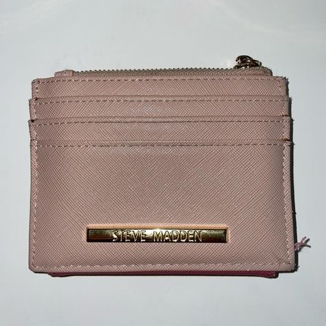 Wallet School Aesthetics, Steve Madden Wallet, Steve Madden Handbags, Handbag Wallet, Wallet Shop, Small Wallet, Steve Madden, Card Holder, Wallet