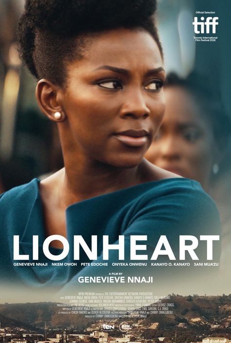 Lionheart (2018) Genevieve Nnaji, African Movies, The Princess Bride, Nigerian Movies, Javier Bardem, Robin Wright, Movie Posters Design, James Franco, Matt Damon