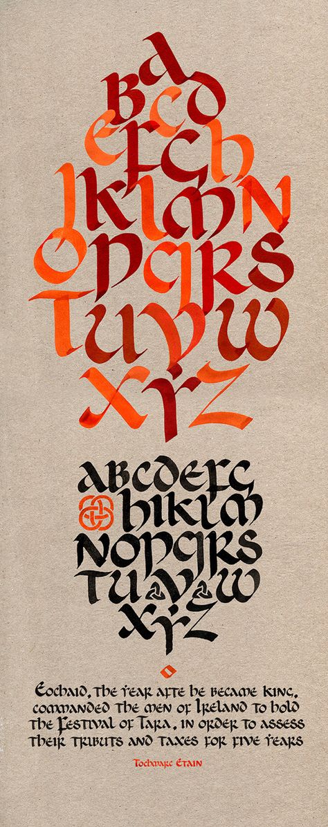 Uncial Calligraphy Alphabet, Uncial Calligraphy Art, Celtic Calligraphy, Uncial Calligraphy, Celtic Lettering, Celtic Fonts, Hand Lettering Alphabet Fonts, John Howe, Learn Hand Lettering