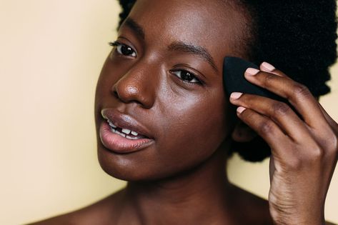 Foundation can look cakey for a number of reasons. Here, learn how to prevent it with tips from a dermatologist and two makeup artists. Dry Skin Tips, Cakey Makeup, Anti Aging Regimen, Loreal Paris Infallible, Makeup Order, Oil Free Foundation, Tinted Spf, Basic Makeup, How To Apply Foundation