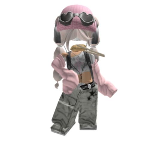 Roblox Character Ideas Y2k, Pink Y2k Roblox Avatar, Roblox Avatar Inspiration, Roblox Female Avatar Y2k, Vintage Roblox Avatar, Roblox Outfit Inspo Girl, Roblox Avatar Aesthetic, Roblox Avatars Aesthetic, Good Roblox Avatars