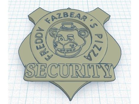 Fnaf Security Guards, Security Badge, Purple Guy, Security Guard, Five Night, Five Nights At Freddy's, Id Badge, The Purple, My Son