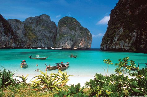 Raja Ampat Island Maya Bay, Railay Beach, Koh Chang, Thailand Beaches, Ao Nang, Phi Phi Island, Negril, Destination Voyage, Phuket Thailand