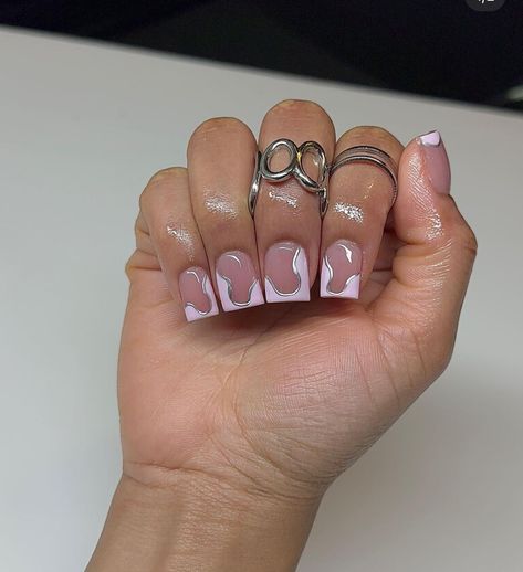 Natural Nails Manicure, Hard Nails, Girly Acrylic Nails, French Tip Acrylic Nails, Acrylic Nails Designs, Work Nails, French Acrylic Nails, Short Square Acrylic Nails, Acrylic Nails Coffin Pink