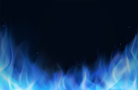 Blue fire flame realistic background | Premium Vector #Freepik #vector #border #fire #smoke #flame Realistic Background, Burning City, Pool Images, Calendar Design Template, Joker Iphone Wallpaper, Fire Blue, Vector Border, Blue Aura, Fire Image