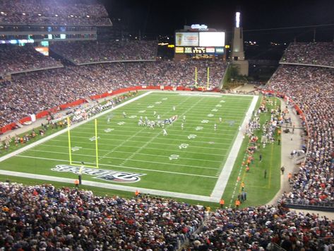 The Top 50 Most Impressive Venues in Sports New England Patriots Aesthetic, New England Patriots Wallpaper, Super Bowl Tickets, Patriots Stadium, New England Patriots Logo, Patriots Game, St Louis Rams, Gillette Stadium, England Sports