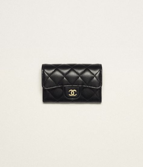 Lambskin & Gold-Tone Metal Chanel Card Holder, Chanel Fragrance, Chanel Watch, Mode Chanel, Chanel Store, Jewelry Advice, Eyewear Shop, Fashion Chanel, Chanel Collection