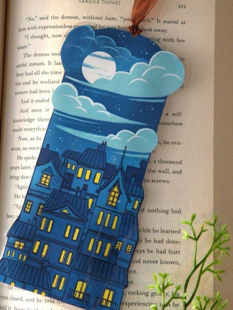 𝘽𝙤𝙤𝙠 𝙢𝙖𝙧𝙠 Book Mark Illustration, Bookmark Creative, Bookmark Unique, Bookmark Art, Cool Bookmarks, Unique Bookmarks, Handmade Bookmarks Diy, Penanda Buku, Creative Bookmarks