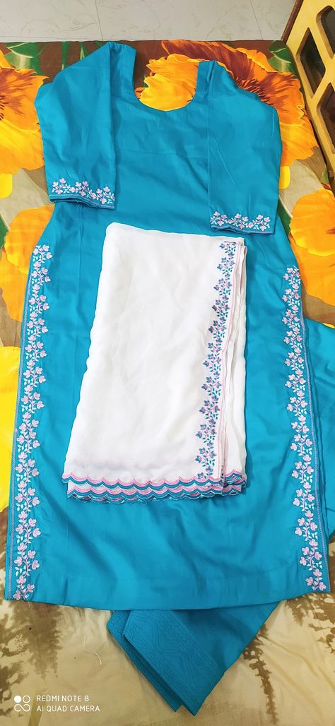 Suits For Women Indian Punjabi Latest, Punjabi Embroidery Suit Design Cotton, Thread Work Embroidery Suits Cotton, Kadhai Suit Designs, Thread Work Embroidery Suits Punjabi, Handwork Embroidery Design Suit Punjabi, Thread Work Suits Designs, Painted Suits Punjabi, Simple Punjabi Suits Designer Boutique