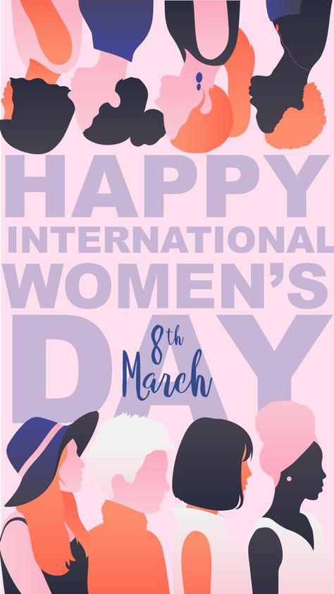 Women Graphic Design, Kangaroo Illustration, Graphic Inspiration, Woman Illustration, Hair Up Styles, Woman’s Day, Moon Goddess, 8th Of March, Happy Women