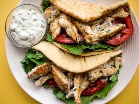 Recipe: Ranch Chicken Wraps | The Kitchn Recipes With Naan Bread, Chicken Wrap Recipes, Easy Chicken Breast, Naan Recipe, Ranch Recipe, Ranch Chicken, Fresh Chicken, Chicken Wraps, Recipe Roundup