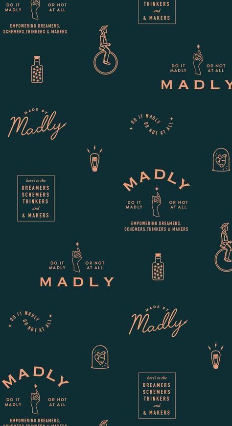 Branding Pattern, Desain Merek, Feminine Wallpaper, Logos Photography, Branding Identity Inspiration, Inspiration Logo Design, Branding Typography, Graphisches Design, 타이포그래피 포스터 디자인