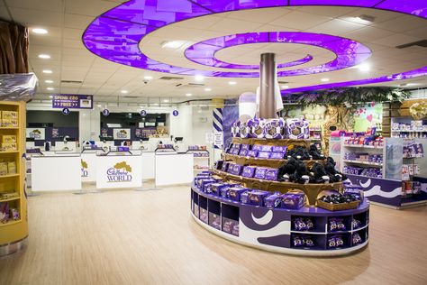 D4R redesign Cadbury World Cadbury World, Disneyland Food, Sweet Shop, Science Lab, Candy Store, Design Concepts, Theme Parks, Retail Design, Theme Park