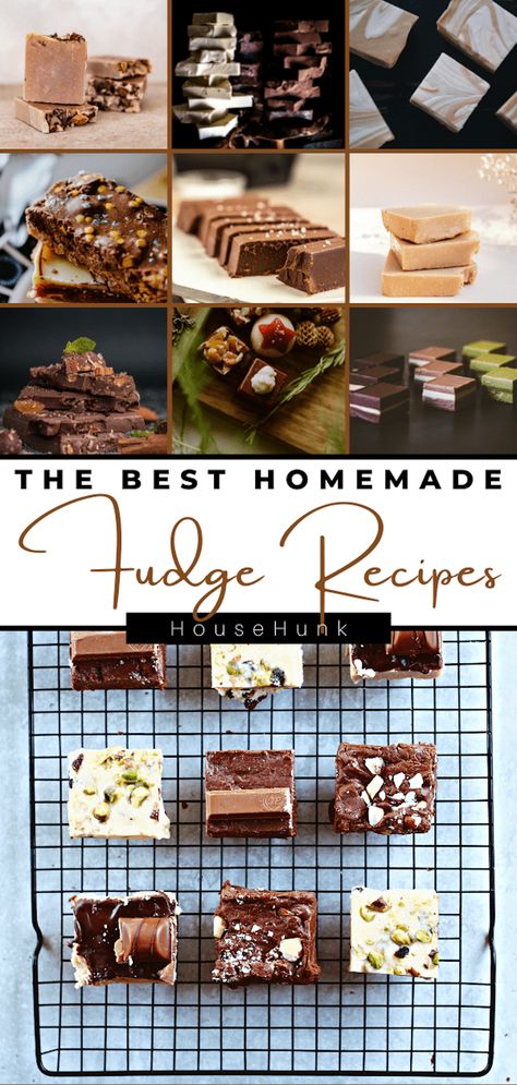 Indulge in these irresistible fudge recipes perfect for any occasion. From classic chocolate to unique flavors like root beer float and butterbeer, there's something for everyone. #fudgerecipes #dessertideas #sweettreats #chocolatelovers #foodbloggers Fudge Recipes Flavors, Blueberry Fudge Recipes, Gourmet Fudge Flavors, Aunt Teens Fudge, Root Beer Fudge Recipes, Candy Fudge Recipes, Root Beer Fudge, The Best Fudge Recipes, Fun Fudge Flavors