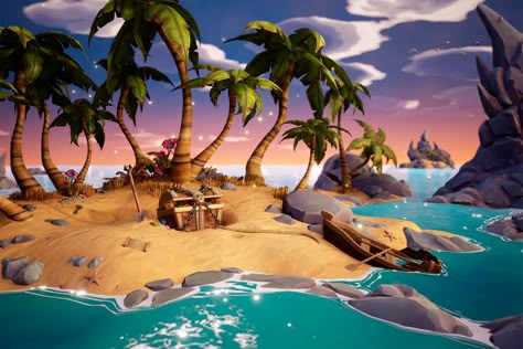 ArtStation - Treasure Island, Kenneth Bested Tiki Background, Neverland Island, Pirate Kingdom, Penguin Rock, Tropical Cafe, Mistakes Were Made, Treasure Games, Adventure Island, Pirate Island