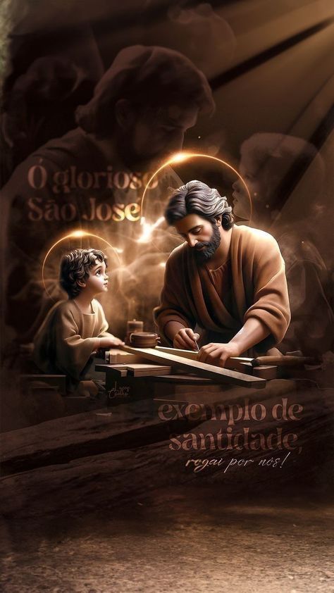 St Joseph Images, Saint Joseph Art, Mother Mary Pictures, St Joseph Catholic, Mother Mary Images, Saint Quotes Catholic, Crucifixion Of Jesus, Sao Jose, Jesus Christ Artwork